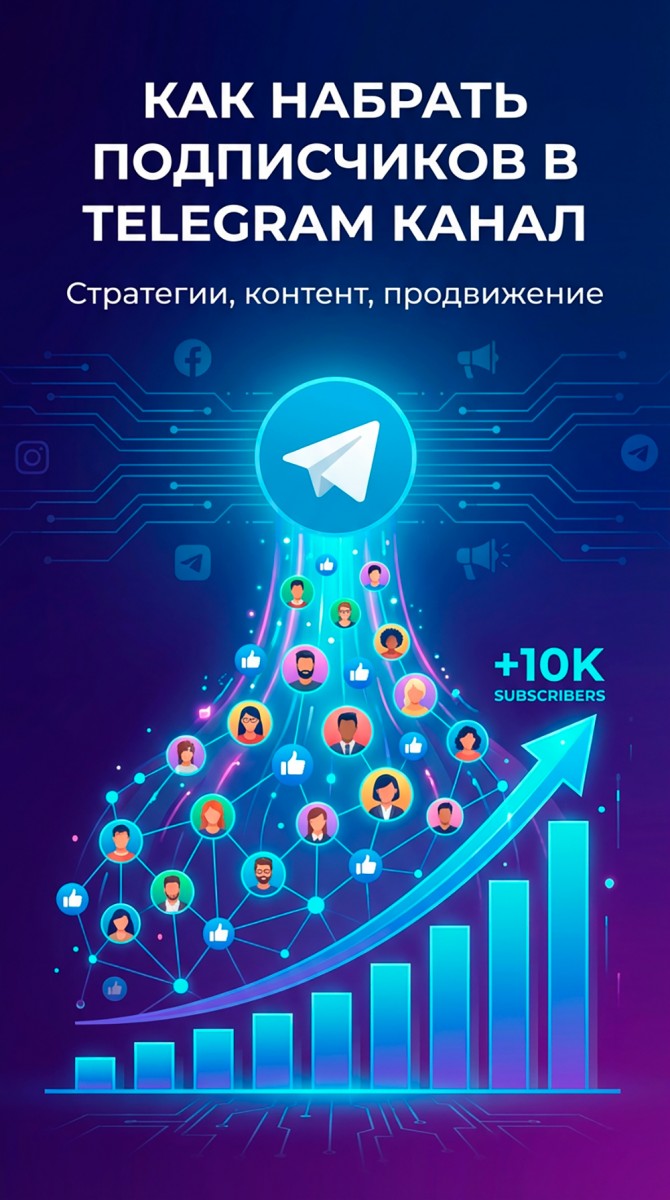 как набрать подписчиков тг