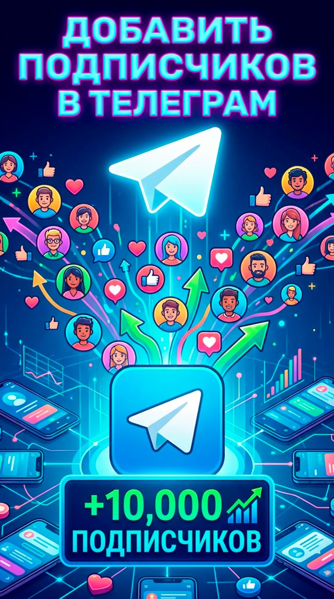 добавить подписчиков в телеграм