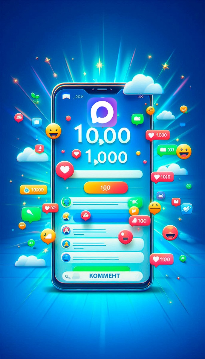 100, 1000 комментариев в канал макс