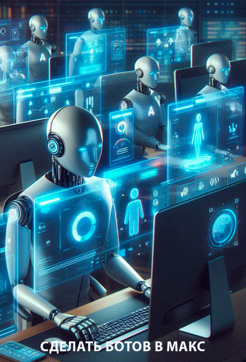 сделать ботов в макс