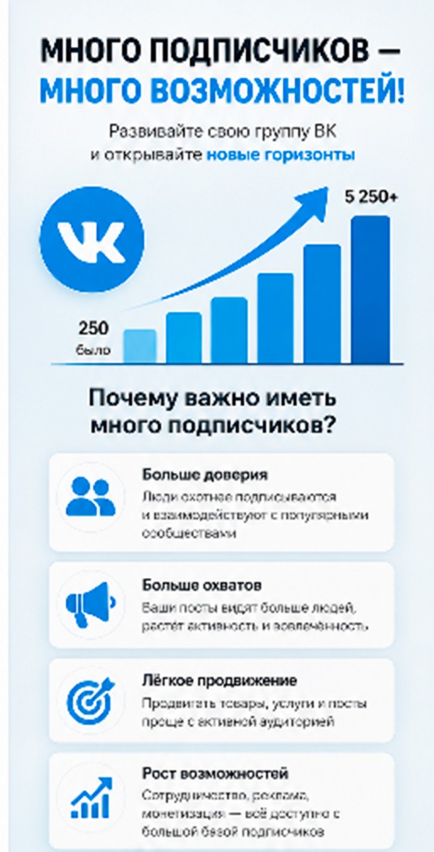 накрутить подписчиков в группу вк бесплатно