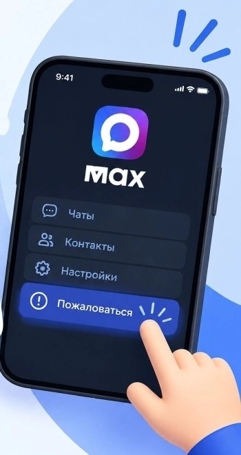 как отправлять жалобы в макс
