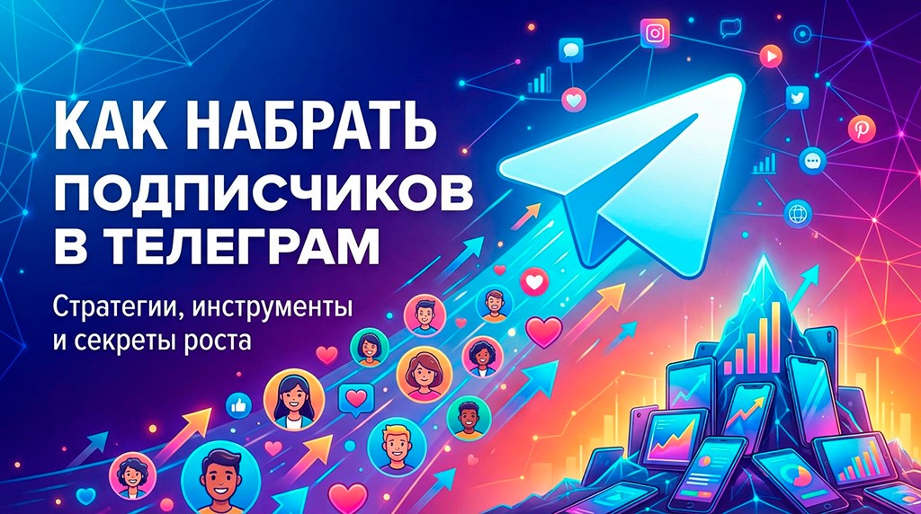 Как набрать подписчиков в ТГ канал бесплатно — белые способы