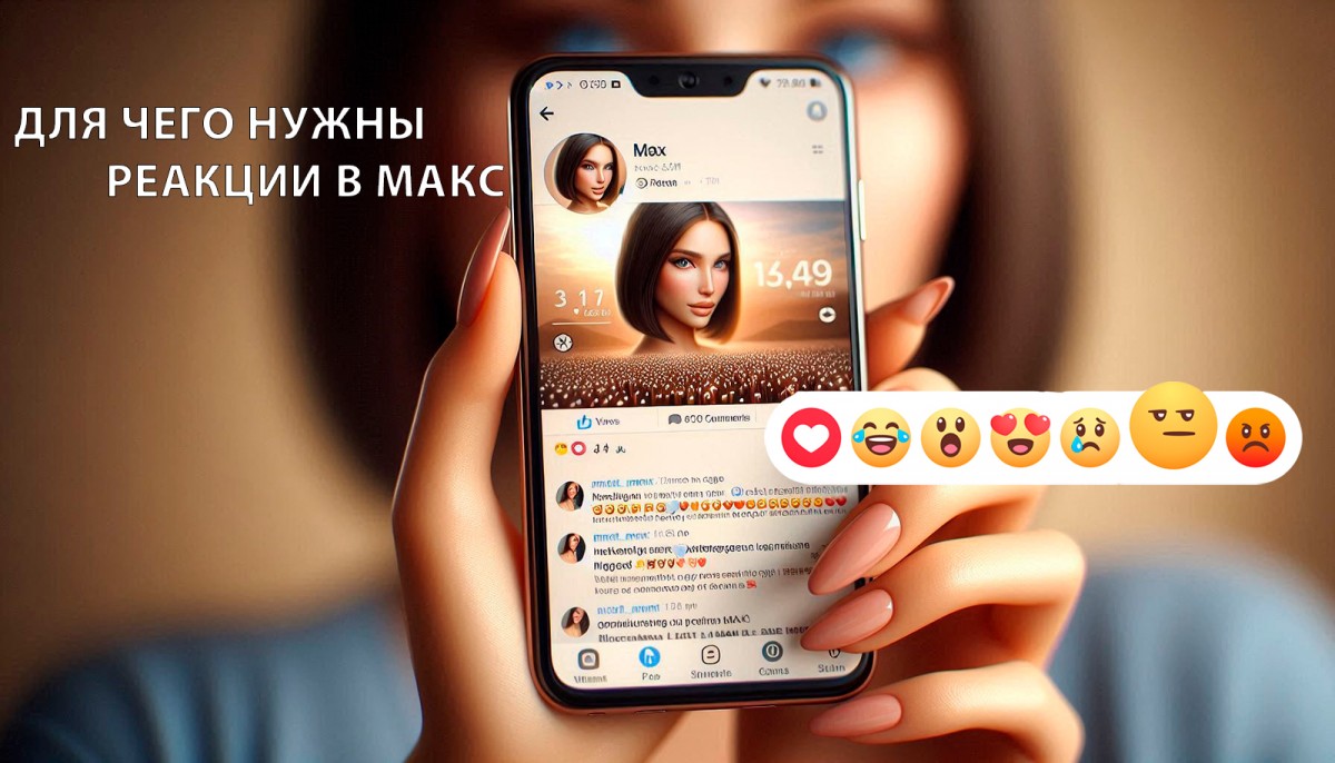 Для чего нужны реакции в Макс на канале