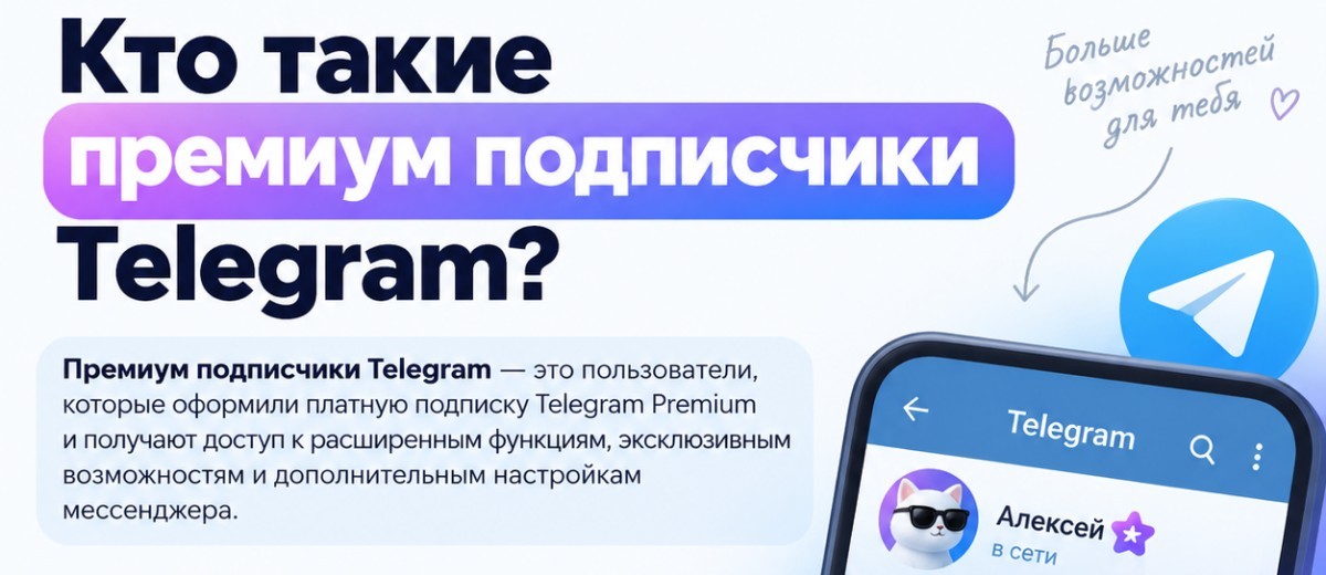 Кто такие премиум подписчики Телеграм и зачем нужны 